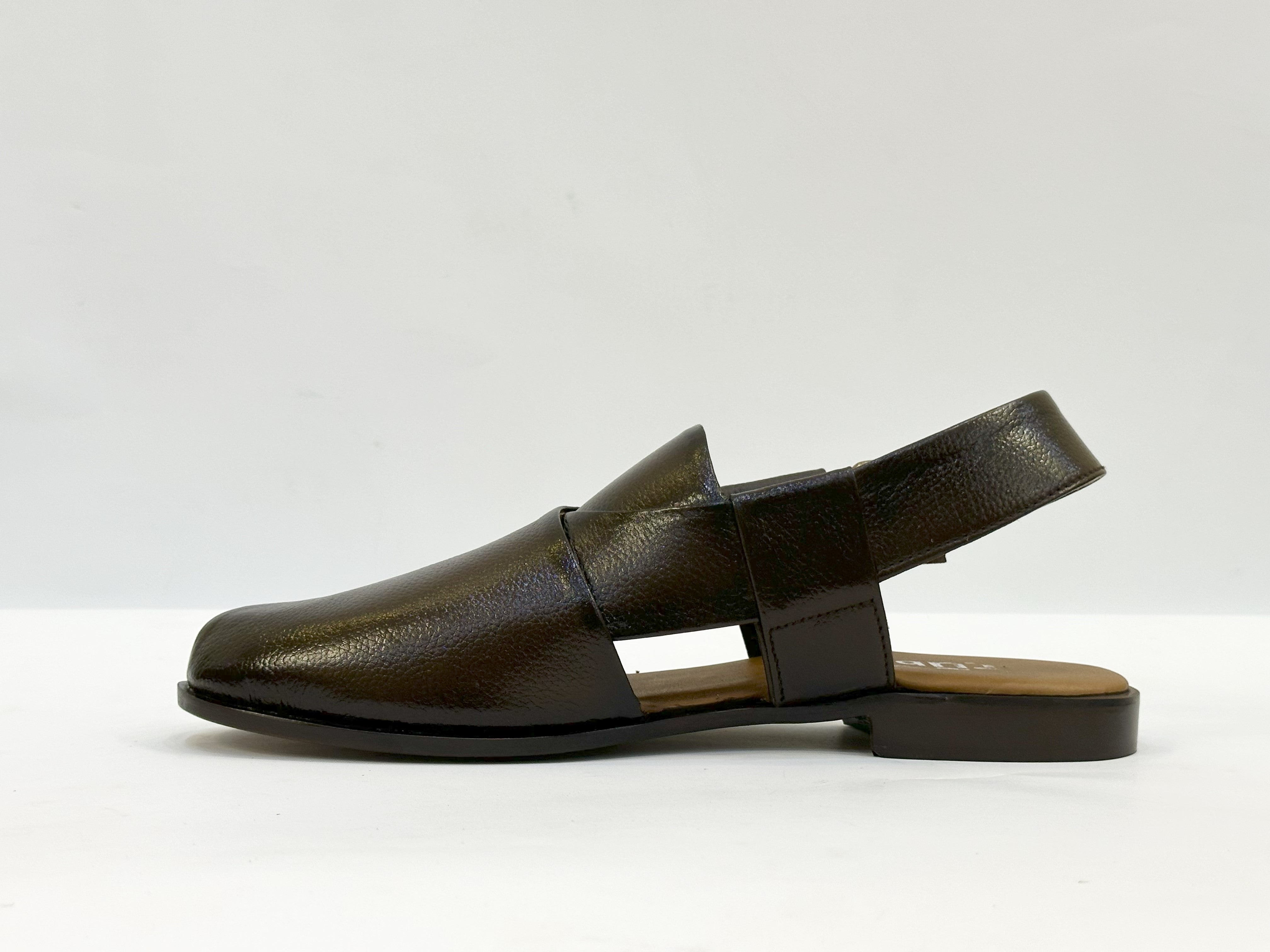 3-Leather Chappal