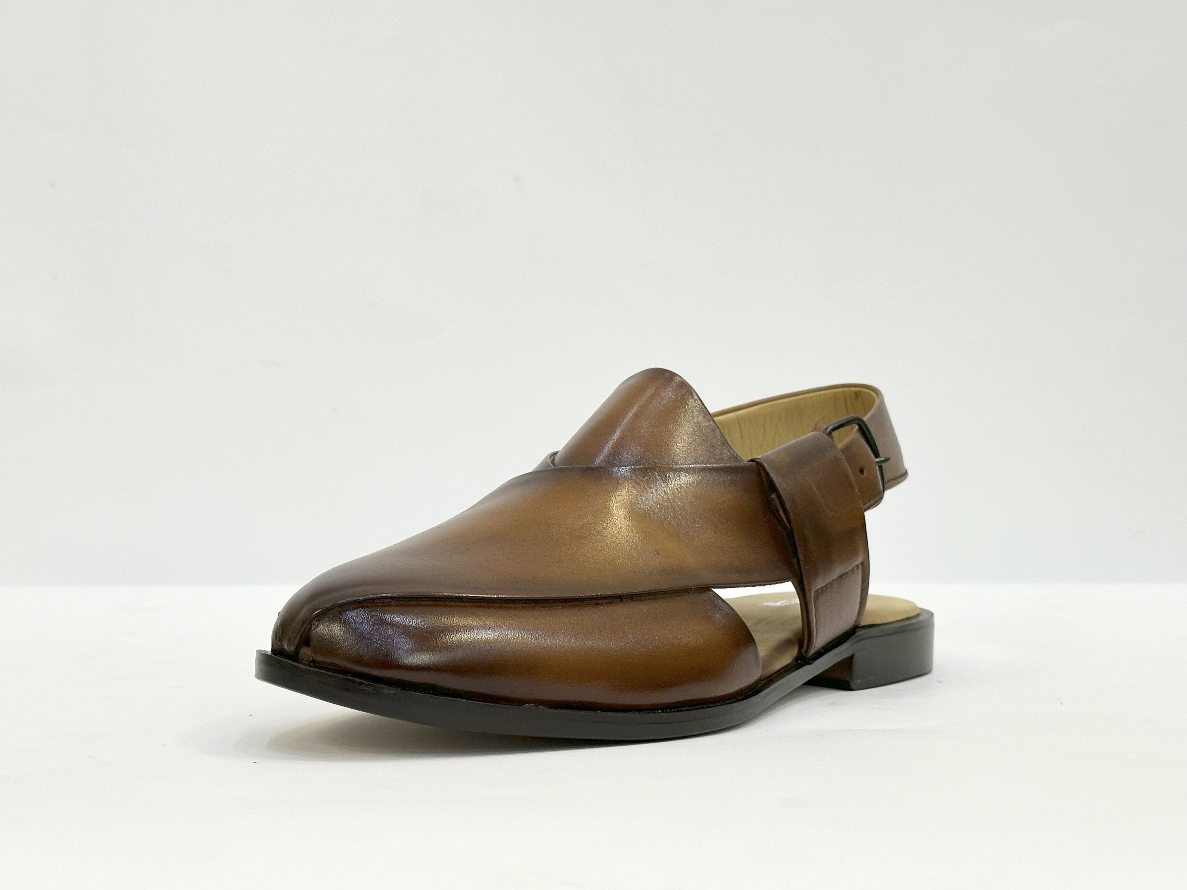 4-Leather Chappal