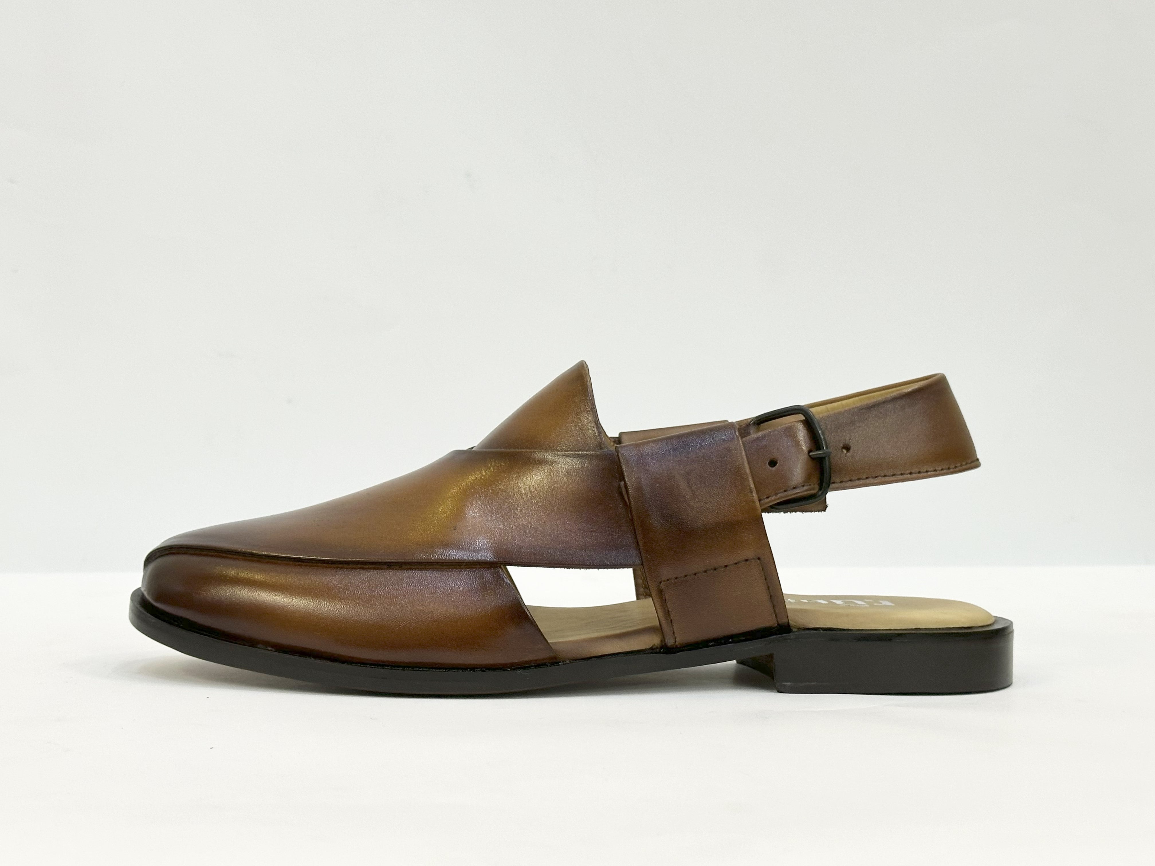 4-Leather Chappal