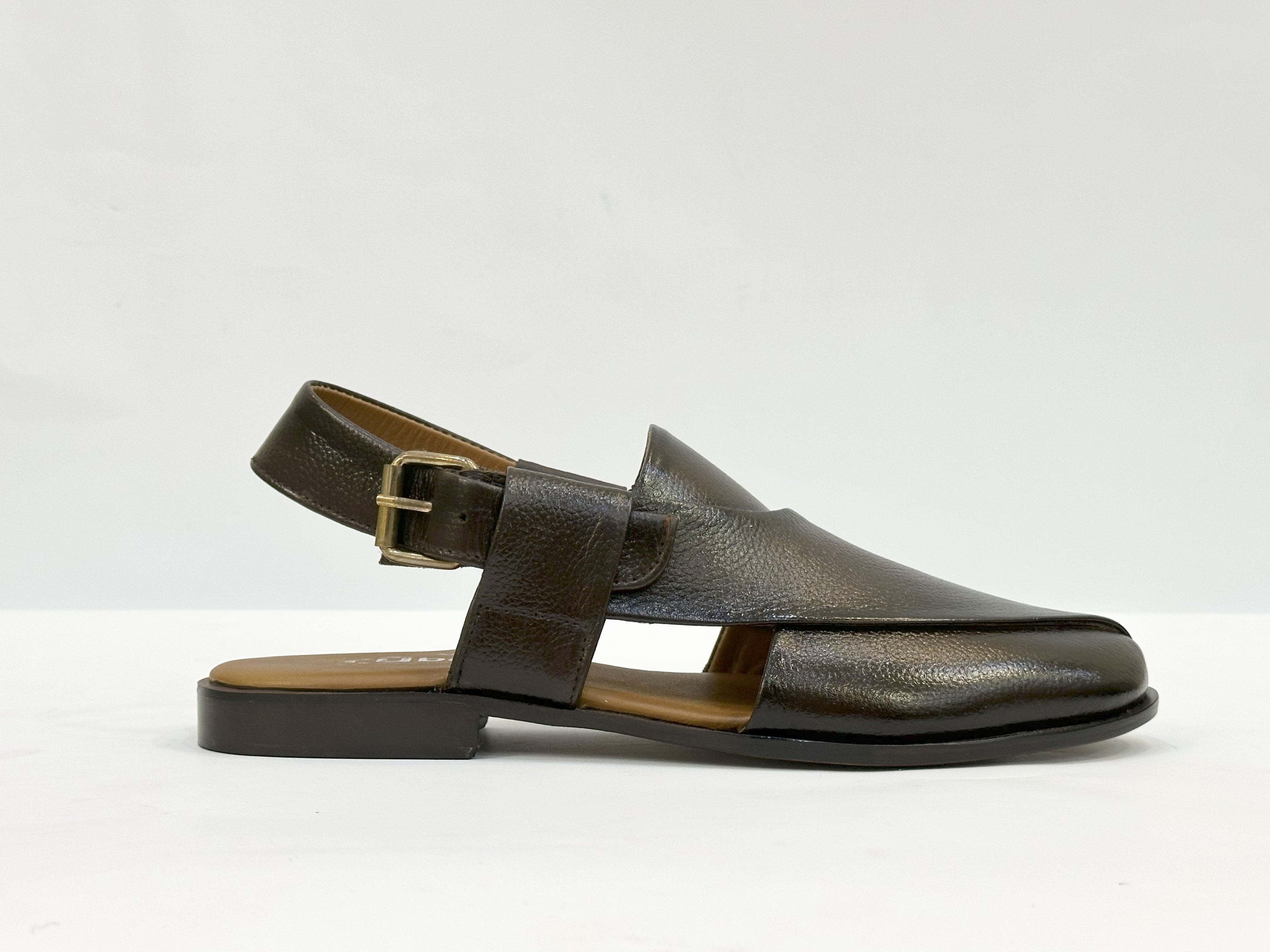 3-Leather Chappal